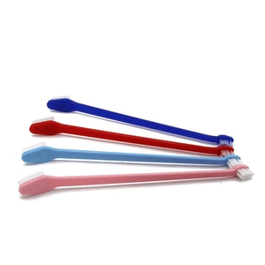 <span class=keywords><strong>Cepillo</strong></span> <span class=keywords><strong>de</strong></span> <span class=keywords><strong>Dientes</strong></span> Doble <span class=keywords><strong>de</strong></span> Plástico para Perros Grandes y Pequeños al por Mayor - Product Image 2