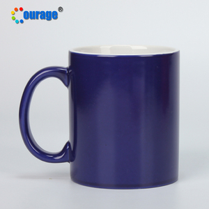 Tazza Magica Cambia Colore Courage, 11oz, Nero Lucido, per Sublimazione - Product Image 4