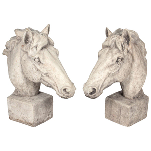 <span class=keywords><strong>Statue</strong></span> de tête de cheval en marbre blanc sculpté à la main en gros - Product Image 2