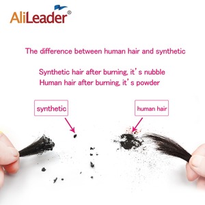 AliLeader Popolare fatti A mano 100% Frangia Dei Capelli Umani di Remy Cuticola Allineato Estensione Dei Capelli - Product Image 5
