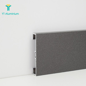 Accessoires de revêtement de sol en aluminium, embouts de plinthes - Product Image 6