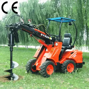 Pequeño agricultura carga equipo DY620 ruedas tractores de la maquinaria agrícola