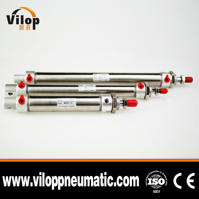 MA/MAC Série En Acier Inoxydable Mini Cylindre En Acier Inoxydable Mini Cylindre MA50-70 MA Ronde Cylindres