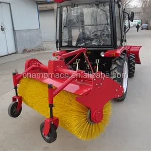 tractor cepillo barredora para una limpieza e impecable: