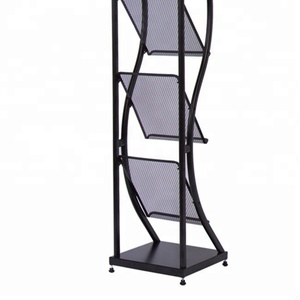 Giá hiển thị Lưới Kim Loại 4 Tầng cho giải pháp tổ chức Tạp Chí - Product Image 5