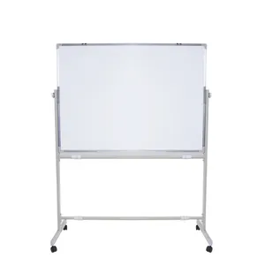 Sliding Mobile Magnetic White Board With Wheels