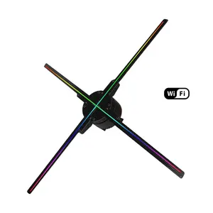 Giwox HOLO 65 Wifi 3D holografik ekran 3D Hologram Fan 1080P dört bıçakları 3D Hologram projektör kapalı açık kullanım için - Product Image 1
