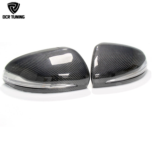 Lhd sợi carbon bên gương Bìa tùy chỉnh thay thế phong cách cho Mercedes-Benz W205/W222/w238/w257/AMG GT53 đỏ/vàng/xanh - Product Image 1