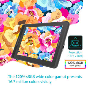 Tablette graphique à écran tactile <span class=keywords><strong>HUION</strong></span> Kamvas Pro 12 Handy 11,6 pouces, écran anti-reflets entièrement laminé, contrôle de l'inclinaison, pour artistes - Product Image 4