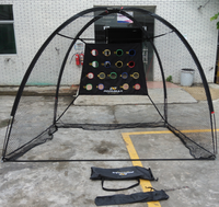 Kit de simulateur personnalisable de filet d'entraînement de golf de qualité supérieure avec conception pliante