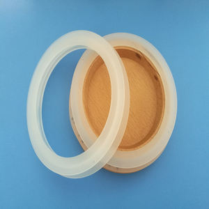 절단 가공 서비스를 갖춘 맞춤형 식품 등급 실리콘 고무 <span class=keywords><strong>O</strong></span> 링 씰 - Product Image 1