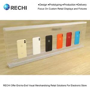 Акриловый сотовый телефон RECHI на заказ/электронный аксессуар, розничная витрина для рекламы товаров