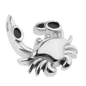 Ciondolo Portaceneri a Forma di Granchio in Acciaio Inossidabile per Ceneri Umane e di Animali Domestici, Charm Commemorativo Classico per Bambini - Product Image 4