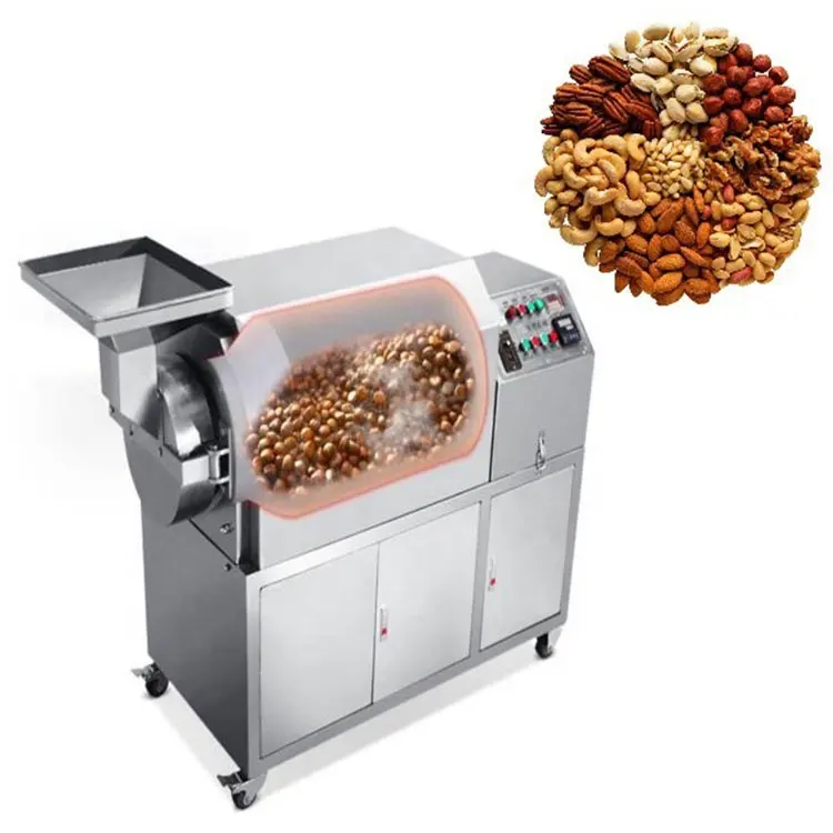 Automatic Peanut Roasting Machine in India For Peanuts with Shell