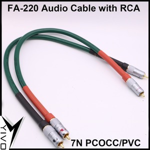 OEM ODM FURUTECH FA-220 PVC cas PCOCC Double RCA Audio Câble - Product Image 1