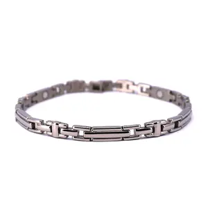 THX Jewelry Pure Titanium Elements Magnetic Health Bracelet Power Wristband for Men Women Unisex Bracelet Magnets 1pcs/opp Bag