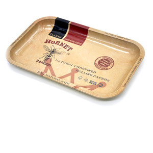 บุหรี่ถาดกลิ้งโลโก้ที่กำหนดเองถาดโลหะ Tinplate ถาดกลิ้งที่มีฝาปิด - Product Image 3