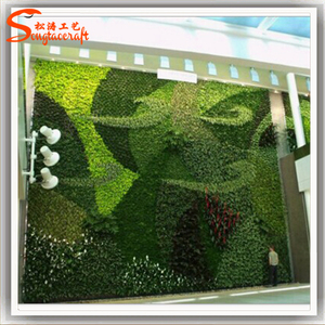 Artificial vertical verde Artificial <span class=keywords><strong>pared</strong></span> <span class=keywords><strong>de</strong></span> hierba césped Artificial para el jardín para <span class=keywords><strong>interior</strong></span> y exterior - Product Image 2