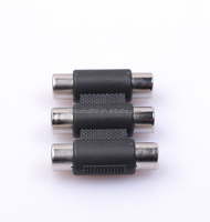 Adaptateur coupleur 3 RCA femelle vers 3 RCA femelle