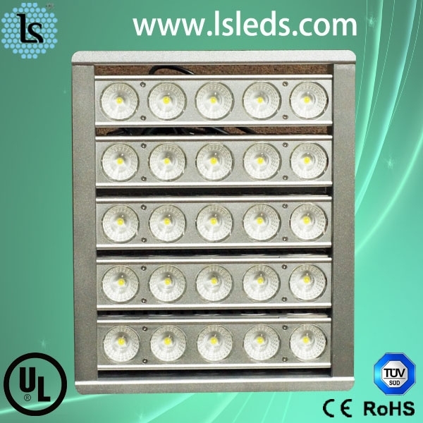 Halogénures métalliques/HPS remplacement explosion preuve led haute baie lumière 100 w pour station d'essence/mine de charbon