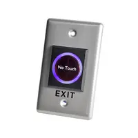 12Vタッチパネルアクセスコントロールなし赤外線防水プッシュボタン出口ボタン
