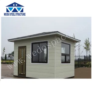 Prefabricated outdoor portable security guard room for sale