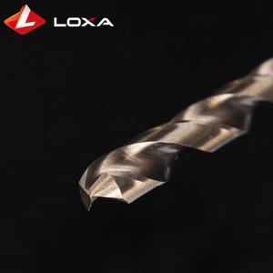 HSS Straight Shank Full Grinding Twist Drill Bit For Stainless Steel