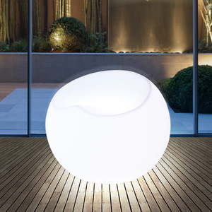 Fauteuil gonflable changeant de couleur, meubles de salon en plastique, canapé lumineux à <span class=keywords><strong>LED</strong></span> - Product Image 2