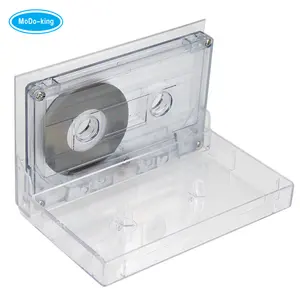 Audio Blank High Clear Transparent Cassette Free Samples Customized Service