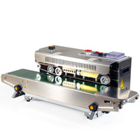 FR-1000 Automatische inflatie Stikstof continue plastic zak sluitmachine band sealer