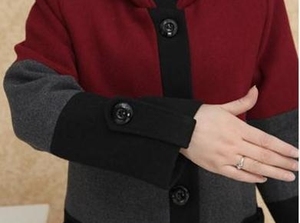 China Manufacture Sale <strong>Winter</strong> Warm Casual Middle Aged <strong>Women</strong> <strong>Coat</strong> Elegant Large <strong>Size</strong> Thick Loose Woollen <strong>Coat</strong> <strong>for</strong> Ladies - Product Image 4