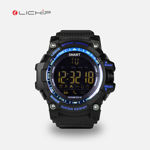 LICHIP nuevos hotsales 12 meses espera largo tiempo a prueba de agua EX16 impermeable reloj inteligente ip67 - Product Image 4
