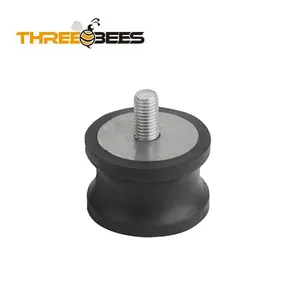 Machine Rubber Shock Absorber Anti Vibration Mount 60KG 80KG 100KG For Generator