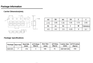 1A 20V 40V 60V 80V 100V 150V 200V 표면 실장 플라스틱 쇼트키 다이오드 DSK14 SOD-123FL K14 전원 어댑터 배터리 충전기용 - Product Image 5
