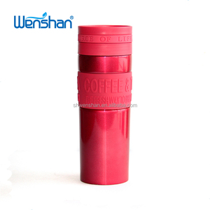 Rambler Aislados Vaso Vacío de Acero inoxidable Taza de Café Doble Pared De Viaje Taza Frasco con Splash gire La Tapa - Product Image 1