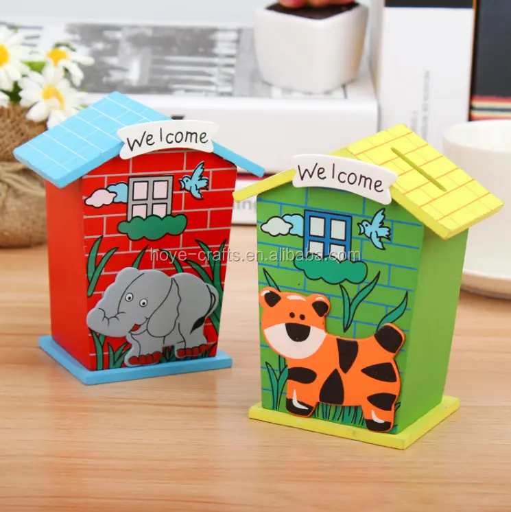 Милые копилки с мультяшными животными