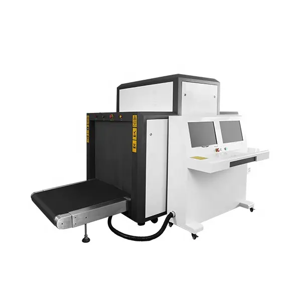 10080 Dual Viewer MultiエネルギーX線Cargo Scanner Airport Inspection Machine