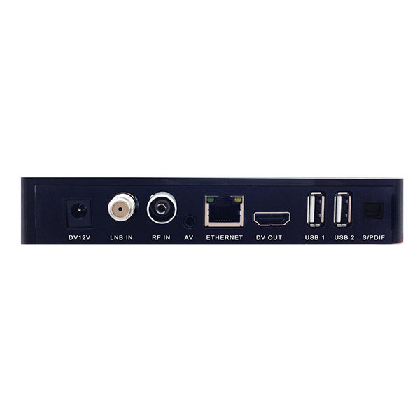V8 Ángel dvb s2 android tv box DVB-T2/C receptor de satélite kodi14.2 OTT IPTV inteligente andriod tv box