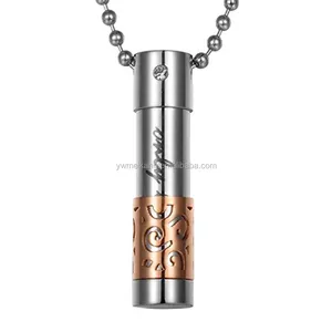Set Coordinato Classico Religioso Ortodosso per Bambini 'Solo Amore per Lui e Lei' con Ciondoli Diffusori di Oli Essenziali in Acciaio Inossidabile - Product Image 1