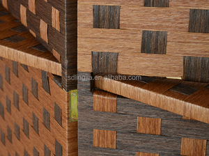 Marrón puertas Plegables acordeón insonorizadas Papel Hecho A Mano separador de ambientes - Product Image 3