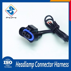 Con Iso faro mazo de cables de 2 pines hombre mujer impermeable conector de arnés de cableado del automóvil - Product Image 5