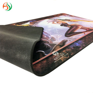 Alfombrilla de ratón de goma Premium personalizada para juegos extendidos y oficina, alfombrilla de teclado y ratón grande de alta calidad ecológica - Product Image 2