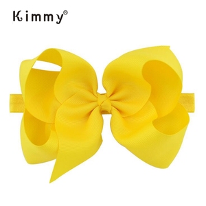 Diadema con Lazo Rosa Claro Estilo Dulce KIMMY para Bebés Recién Nacidos, Tamaño del Lazo 4.3 Pulgadas - Product Image 2