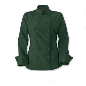 Promozionale OEM all'ingrosso mezza manica nero cuoco vestiti del cappotto vino rosso da cucina dell'hotel ristorante cuoco uniforme - Product Image 5