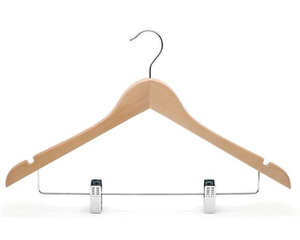 Premium 30-Pack Grade Lotus Natural Color Wooden Hangers Eco-Friendly FSC Certified ASCEND Clothes <strong>Racks</strong> <strong>Rails</strong> Multi-Color - Product Image 5