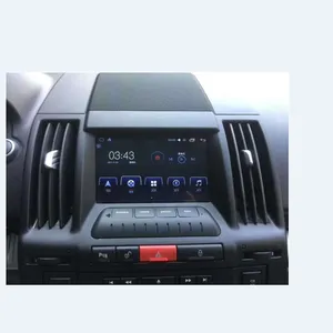 8 英寸电容式屏幕 Android 系统 9.0 GPS 导航器适用于路虎 Freelander 2 (2009-2013 年)) 支持 wifi