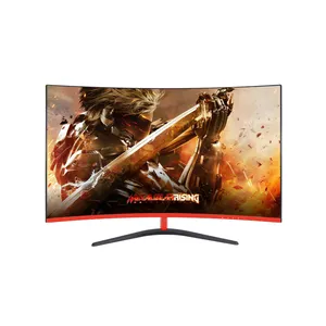 volle hd monitor gaming Suppliers-Rahmenloser Full-HD-LED-Monitor 2k 144Hz 1ms Gaming-Monitor 32 Zoll gebogener PC