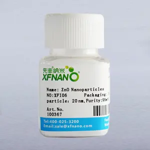 Harga Bubuk Ultrafine 30-80nm Nano Zinc Oksida Bubuk Nanopartikel Seng Oksida ZnO Nanopowder untuk Katalis