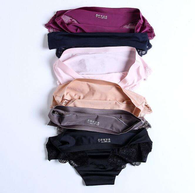 Wholesale 2023 Girls New Design Underwear Women Sexy Underwear Lace Seamless Panties