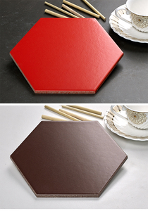 Sứ lục giác gạch 165*330*285 mét màu xanh đậm Matt bề mặt tráng men kết thúc cho nội thất cho phòng tắm tường sử dụng - Product Image 5